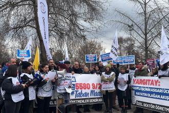 Taban maaş talebiyle Ankara'ya giden özel sektör öğretmenleri Bakan'dan randevu aldı