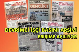 "Devrimci İşçi Basını Arşivi" 2 Şubat’ta erişime açılıyor