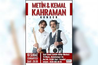 Kahraman kardeşler 10 Şubat’ta Şişli’de konser verecek