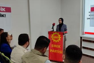 EMEP’in belediye başkan adayı Özak işçisi Funda Bakış: Sermaye ve ranta karşı işçilerin birliği