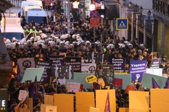 2020 feminist gece yürüyüşü davasında hapis cezası istendi