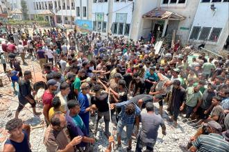 İsrail, Deyr Belah'te bir sahra hastanesini bombaladı: 31 Filistinli öldü