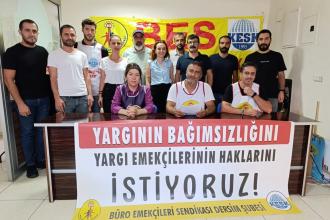 BES Dersim Şubesi: "Yargı emekçilerinin sorunları çözülsün"