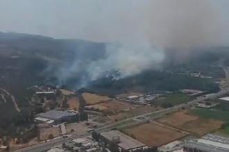 İzmir'in Menemen ilçesinde çıkan orman yangını 4.5 saat sonra kontrol altına alındı