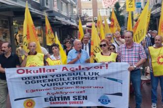 Eğitim Sen Samsun Şubesi: Eğitim hakkına erişimin önündeki bütün engeller kaldırılmalı