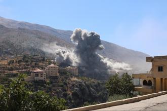 İsrail, Lübnan'da Beyrut'a, Bekaa Vadisi ve Suriye sınırına hava saldırıları düzenledi