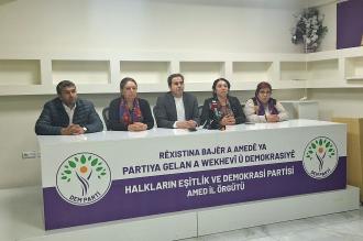 DEM Parti Diyarbakır İl Örgütü: Halkımızı demokratik tepkilerini göstermeye çağırıyoruz