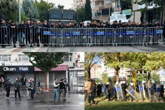 Batman'da kayyım protestosuna polis TOMA ve gazla müdahale etti