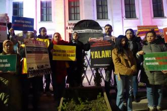 Mülakat mağduru öğretmenler TRT’nin kara propagandasını protesto etti