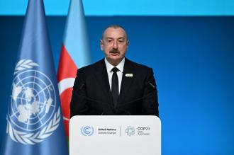 Fosil yakıtları savunan Aliyev: Petrol ve gaz bize Allah'ın lütfu