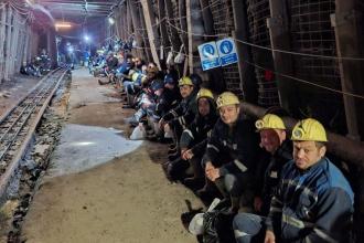 Çayırhan Termik Santralinin özelleştirmesine karşı işçiler madene kapandı