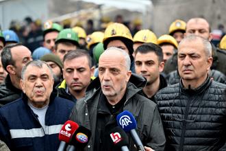 Türk İş Genel Başkanı Atalay, Çayırhan Termik Santrali'ndeki madencileri ziyaret etti