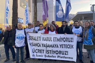 KESK İzmir Şubeler Platformu: Sermayenin ihtiyaçlarına göre belirlenen bütçeyi reddediyoruz