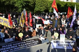 Adana’da kayyım tepkisi: Halka değil, kayyıma barikat