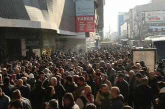 Van'da Yargıtay kararı ve Rojava'daki saldırılar protesto edildi