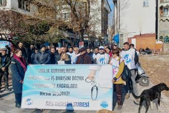 SES Dersim Şubesi: Sağlık çalışanlarının ve Dersim halkının sağlığı tehdit altında