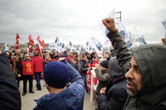 Fiili grevle kazanan işçilerden çağrı: Örgütlenin, sendikalı olun