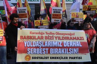 SEP’ten gözaltılara tepki: Diz çökmeyeceğiz