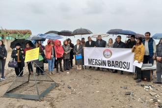 Mersin Barosu'ndan deniz kaplumbağalarının yuvalama alanı Gümüşkum için çağrı