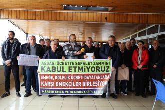 Mersin Emek ve Demokrasi Platformu: Tek çözüm birleşik mücadele