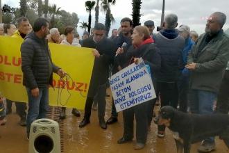 Bodrum Turgutreis’te yapılmak istenen Sahil Güvenlik Limanına tepki: Yol yakınken dönün