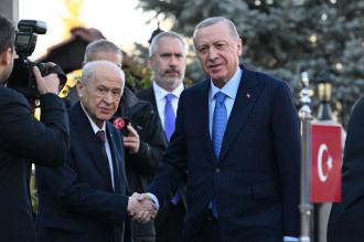 Erdoğan-Bahçeli görüşmesi sona erdi