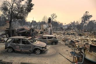 Los Angeles'taki yangınlarda, California'nın son 40 yıldaki en geniş kentsel alanı yandı