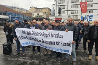 Kartalkaya Katliamı illerde protesto edildi: ‘Kapitalist sistemin kanlı yüzü’