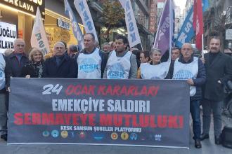 KESK Samsun Şubeler Platformu: 24 Ocak dün değil, bugündür