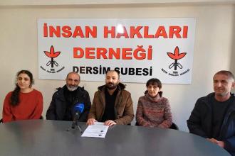 İHD'den Dersim’de yaşanan hak ihlalleri raporu