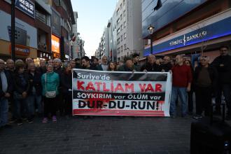 İzmir’deki Alevi örgütlerinden Suriye'deki katliamlara tepki