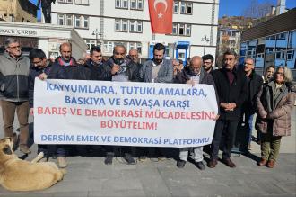 Dersim Emek ve Demokrasi Platformu'ndan baskılara karşı mücadele çağrısı