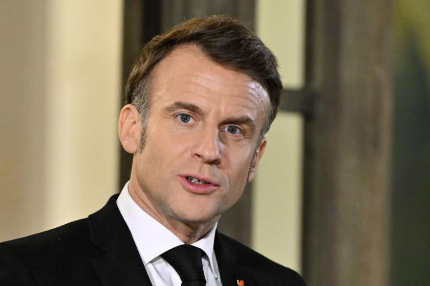 Macron, Veliaht Prens Selman ile Ukrayna'yı görüştü