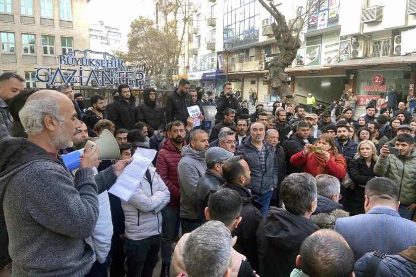 Başpınar işçileri Mehmet Türkmen'in tutuklanmasını protesto etti: Mehmet Türkmen yalnız değildir