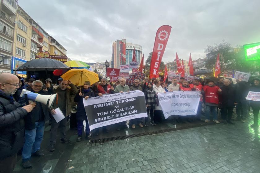 Kocaeli Emek ve Demokrasi Güçlerinden Başpınar işçileri ve Mehmet Türkmen'e destek