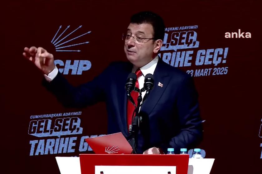 CHP'de ön seçim toplantısı |  İmamoğlu: 'Ülkeyi seçimsiz, sandıksız yönetme hevesi kuruyorlar'