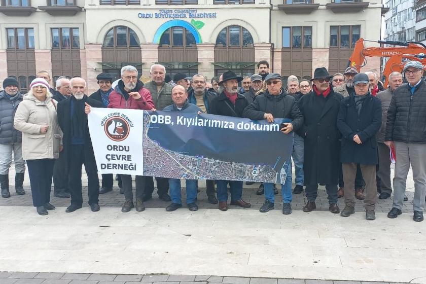 Ordu Büyükşehir Belediyesi nin dolgu projesine tepki: OBB, kıyılarımızı işgal etmeye devam ediyor!”