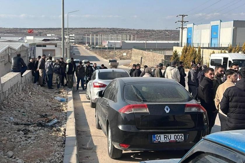 Antep’te Bellatex Halı işçileri iş bıraktı