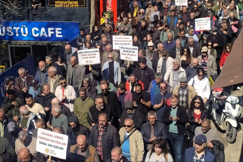 Alevi katliamlarına Dersim'den tepki: "HTŞ'ye yönelik destek çekilsin"