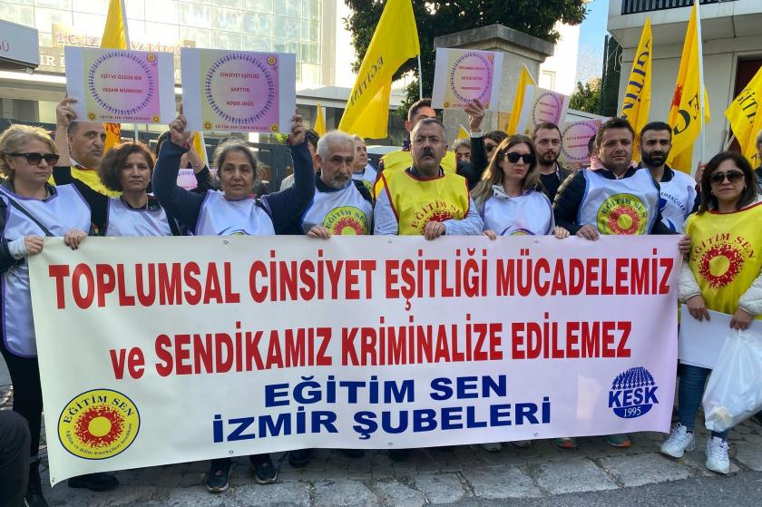 ​​​​​​​Eğitim Sen İzmir Şubeleri: Cinsiyetçi eğitime karşı mücadelemiz devam edecek