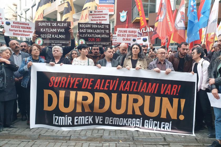 İzmir Emek ve Demokrasi Güçleri: "Suriye'de sivillere yönelik katliamları kınıyoruz"