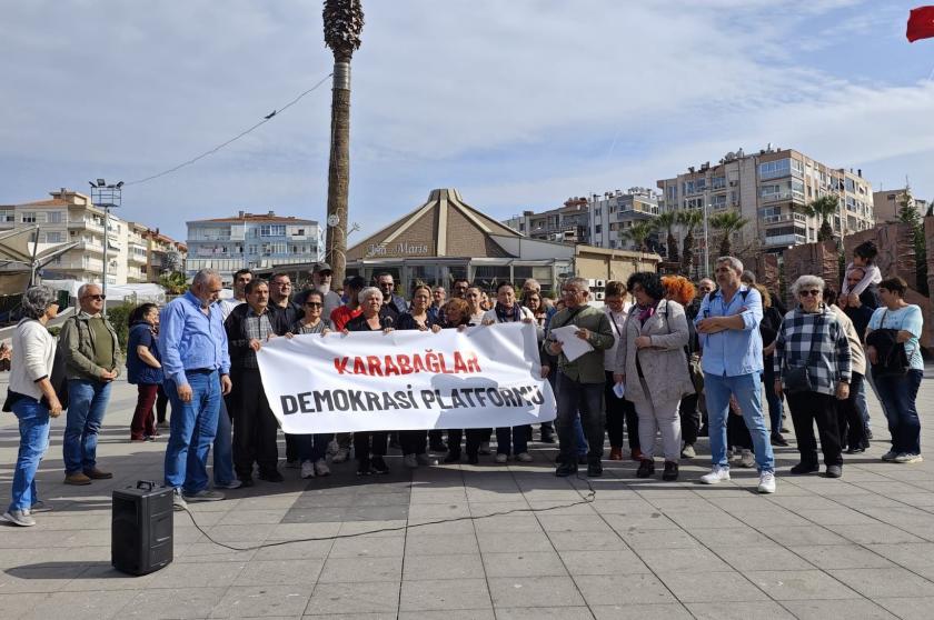 Karabağlar Demokrasi Platformu'ndan katliamlara karşı ortak mücadele çağrısı