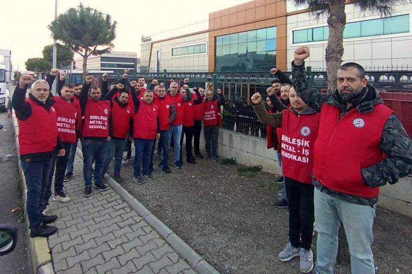 Mercan Endüstriyel Tasarım'da işçiler iş bıraktı