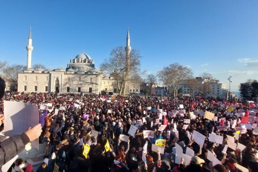 Büyük Üniversite Mitingi: Boykota çıkıyoruz, hayatı durduruyoruz