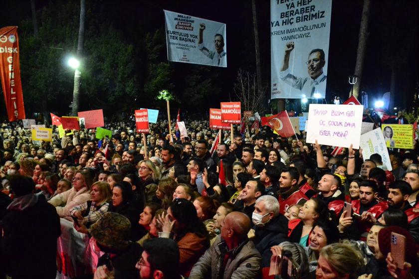 Binlerce kişi Atatürk Parkı’nda buluştu: "Birleşe birleşe kazanacağız"