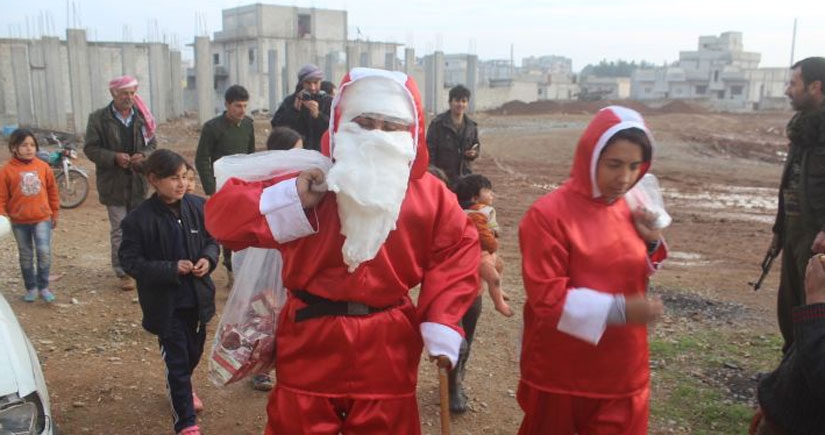 Noel Baba ve Noel Ana Kobanê’ye gelirse...