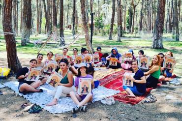 Denizli'de işçi kadınlar Ekmek ve Gül'ün etkinliğinde buluştu