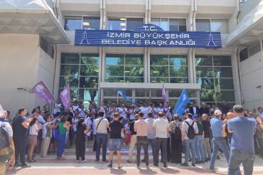 “İzmir’in her yerinde emekçilerden kaçmak zorunda kalırsınız”