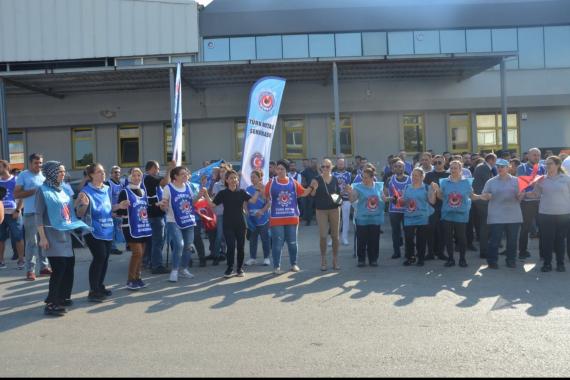 Türk Metal, Bursa’da Technomix fabrikasında greve çıktı