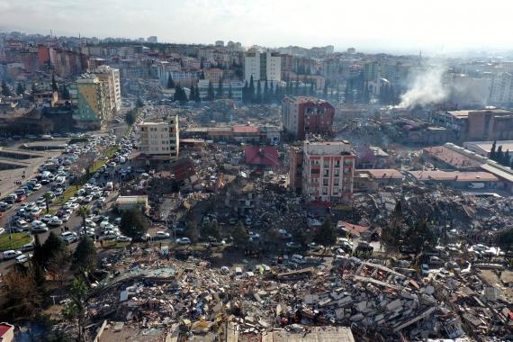 Depremle yıkılan Maraş'ta son durum